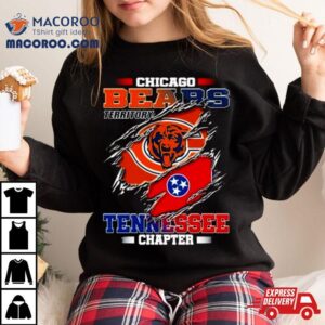 Blood Inside Me Chicago Bears Territory Tennessee Chapter Shirt