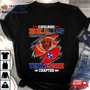 Blood Inside Me Chicago Bears Territory Tennessee Chapter Tshirt