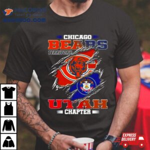 Blood Inside Me Chicago Bears Utah Chapter Tshirt