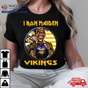 Blood Inside Me Iron Maiden Minnesota Vikings Tshirt