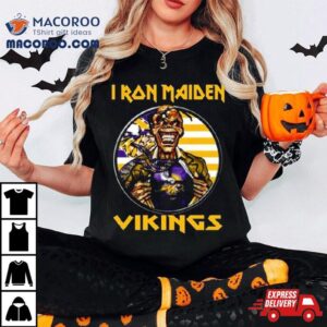 Blood Inside Me Iron Maiden Minnesota Vikings Tshirt