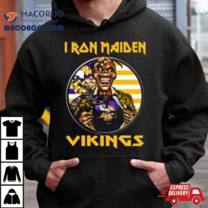 Blood Inside Me Iron Maiden Minnesota Vikings Tshirt