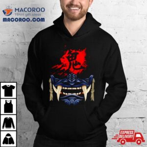 Blue Oni Mask Ghost Of Tsushima Tshirt
