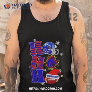 Boise State Broncos Ncaa Ho Ho Ho Christmas Tank Top