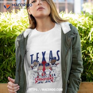 bombi boch seags simmy texas rangers world champions caricatures shirt tshirt 4