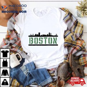 Boston Skyline Building City Tshirt