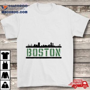 Boston Skyline Building City Tshirt