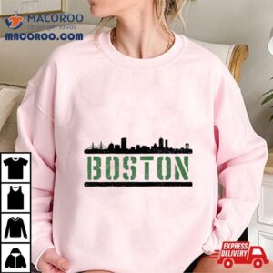 Boston Skyline Building City Tshirt