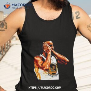 brandin podziemski wearing stephen curry shirt tank top 3