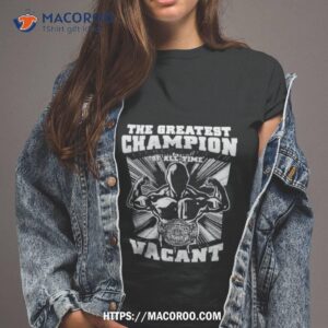 Brian Zane The Greatest Champion Of All Time Vagant T Shirt