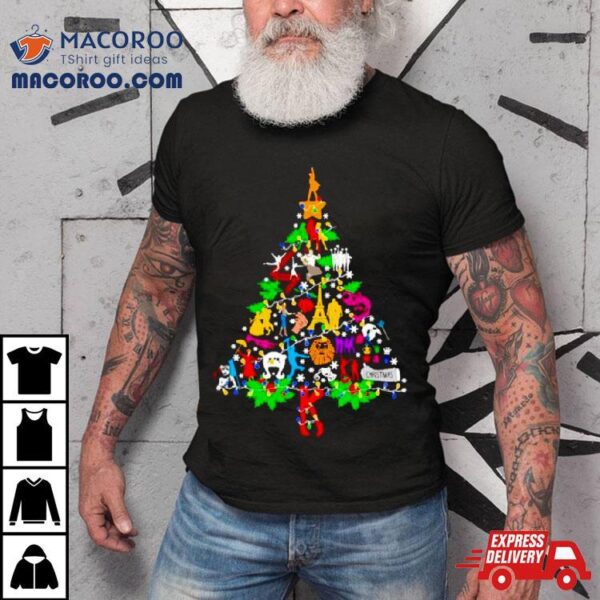 Broadway Christmas Tree Shirt