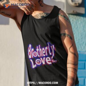 Brotherly Love Philadelphia 76ers Tank Top 1