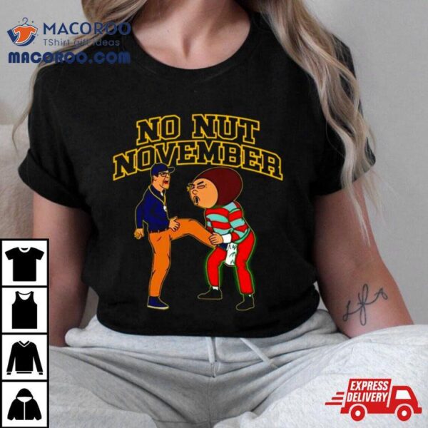 Brutus Buckeye It’s No Nut November Shirt