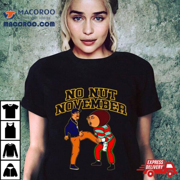 Brutus Buckeye It’s No Nut November Shirt