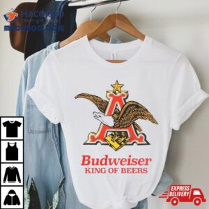 Budweiser Vintage A And Eagle Pocke Tshirt