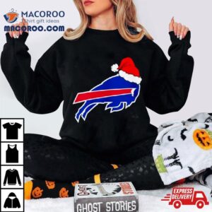 Buffalo Bills Logo Santa Hat Christmas Tshirt