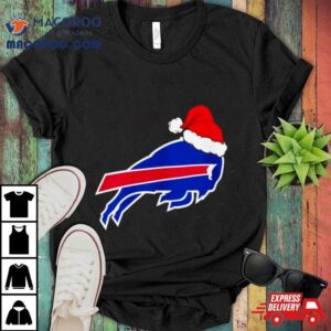 Buffalo Bills Logo Santa Hat Christmas Tshirt