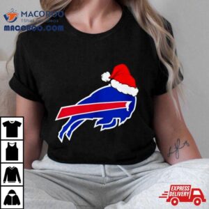 Buffalo Bills Logo Santa Hat Christmas Tshirt