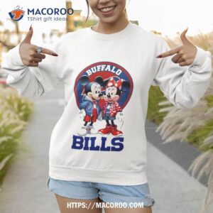 Buffalo Bills Mickey And Minnie Mouse Shirt 2 Buffalo Bills Mickey And Minnie Mouse Sweatshirt 1