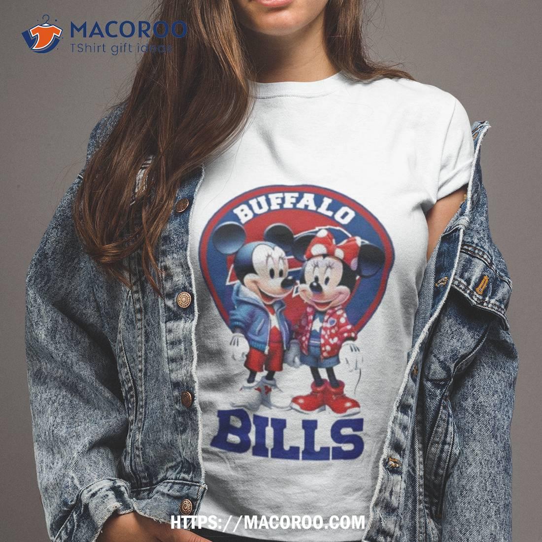 Buffalo Bills Mickey And Minnie Mouse Shirt Buffalo Bills Mickey And Minnie Mouse Shirt