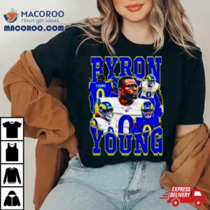 Byron Young Los Angeles Rams Tshirt