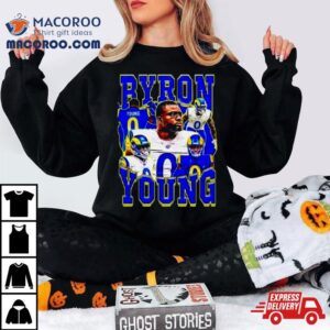 Byron Young Los Angeles Rams Tshirt
