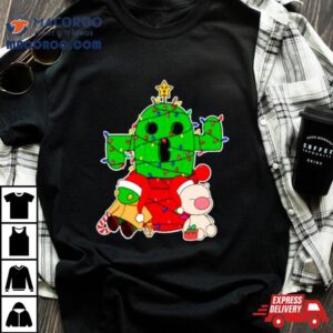 Cactuar Christmas Lights Shirt