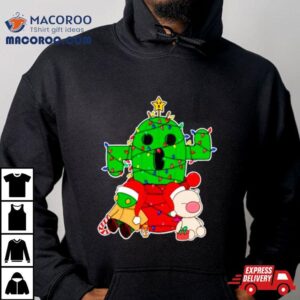 Cactuar Christmas Lights Tshirt