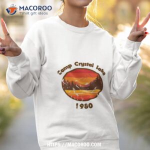 Camp Crystal Lake Friday 13th Vintage Movie Shirt 2 camp crystal lake friday 13th vintage movie shirt sweatshirt 2