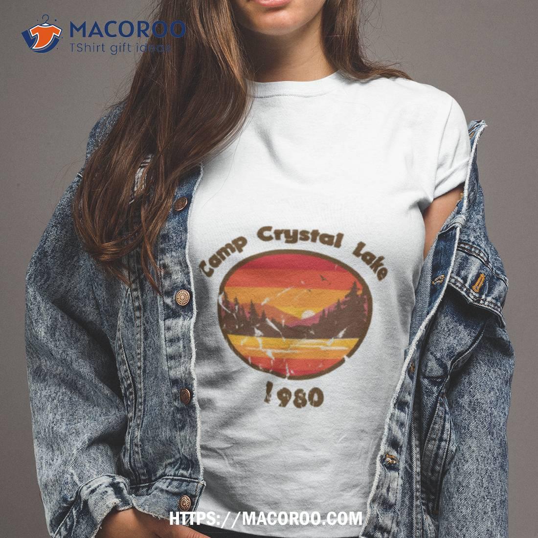 Camp Crystal Lake Friday 13th Vintage Movie Shirt Camp Crystal Lake Friday 13th Vintage Movie Shirt