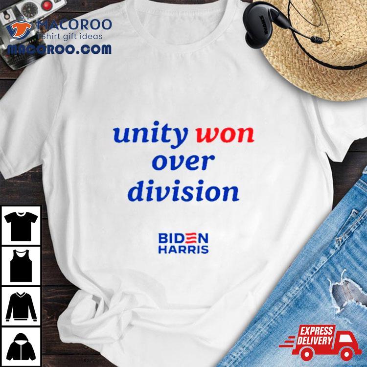 Candidly Tiff Unity Won Over Division Biden Harris Shirt Candidly Tiff Unity Won Over Division Biden Harris Shirt