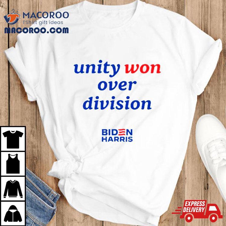 Candidly Tiff Unity Won Over Division Biden Harris Shirt Candidly Tiff Unity Won Over Division Biden Harris Shirt
