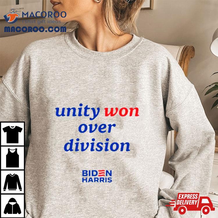 Candidly Tiff Unity Won Over Division Biden Harris Shirt Candidly Tiff Unity Won Over Division Biden Harris Shirt