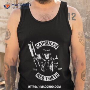 capsules neo tokyo est 2019 anime shirt tank top