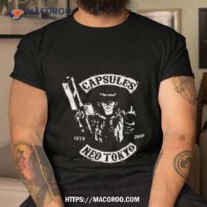 Capsules Neo Tokyo Est 2019 Anime Shirt