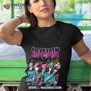 Captain Of Miami Sports Team Signatures Tshirt 1