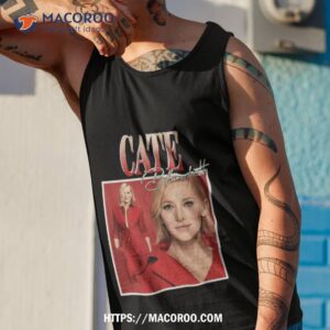Cate Blanchett Vintage Bootleg Actress Tank Top 1