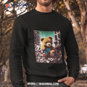 Ceasefire Now Teddy Bear Sweatshirt