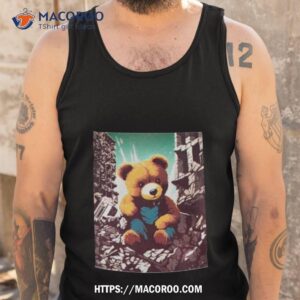 Ceasefire Now Teddy Bear Tank Top