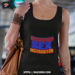 Certified Sex Instructor Tank Top 4
