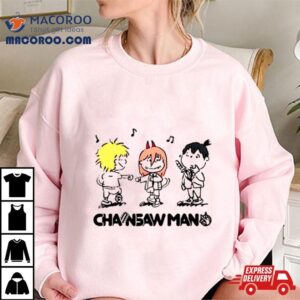 Chainsaw Man X The Peanuts Art Shirt