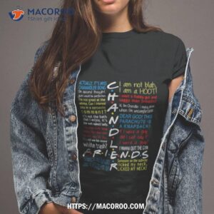 Chandler Friends Matthew Perry Shirt