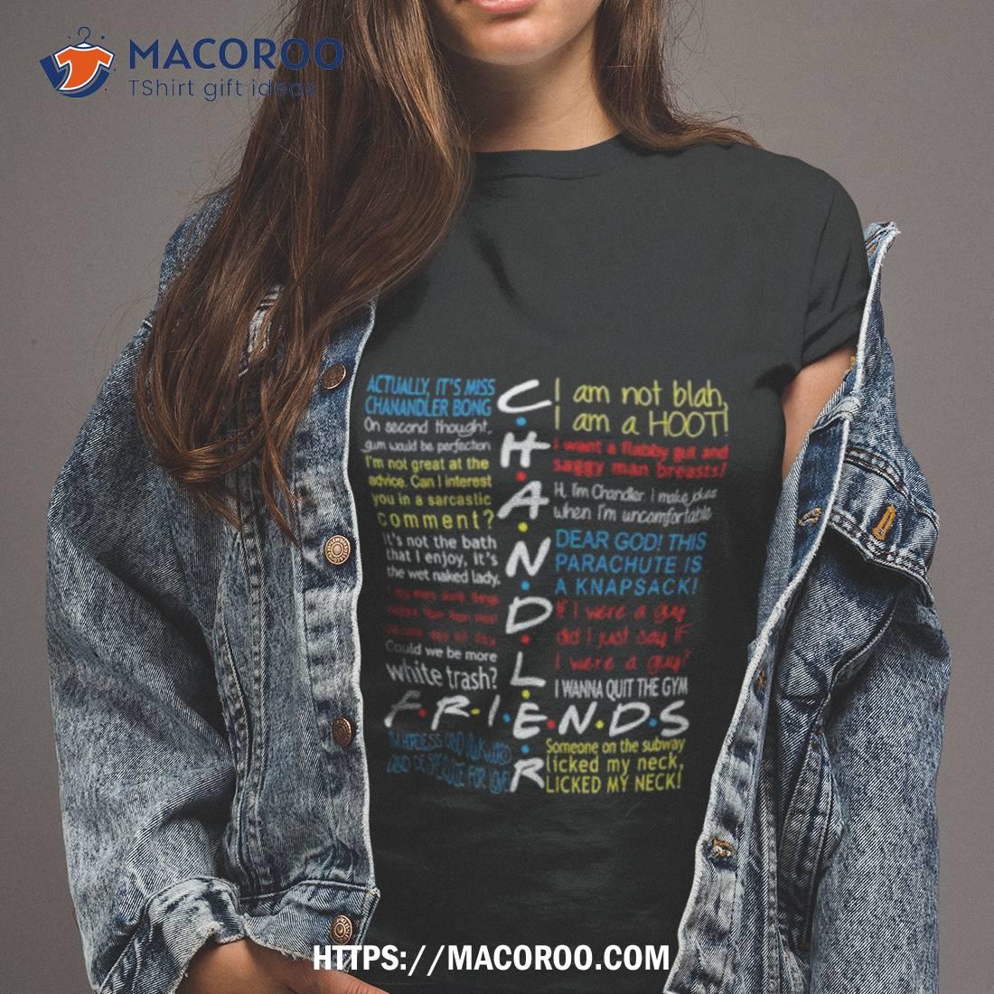 Chandler Friends Matthew Perry Shirt Chandler Friends Matthew Perry Shirt