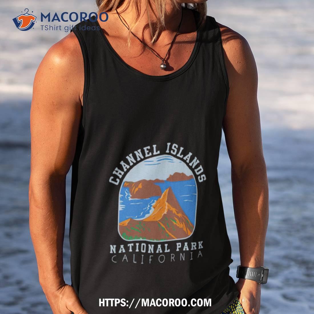 Channel Islands National Park California Retro T Shirt Channel Islands National Park California Retro T Shirt