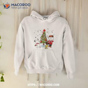 Charlie Brown And Snoopy Christmas Tree Shirt 1 charlie brown and snoopy christmas tree shirt hoodie