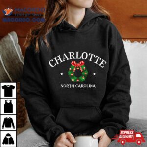 Charlotte North Carolina Christmas Tshirt