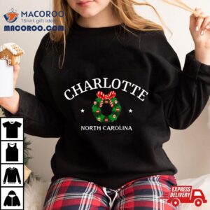 Charlotte North Carolina Christmas Tshirt