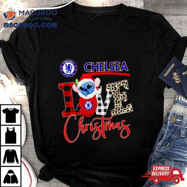 Chelsea Stitch Love Christmas Shirt