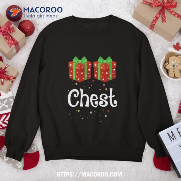 Chest Nuts Matching Chestnuts Christmas Couples Fun Sweatshirt