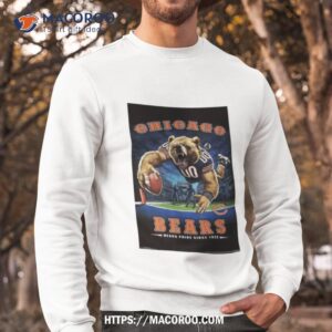 Chicago Bears Bears Pride Since 1920 Nfl Theme Art Poster Sweatshirt